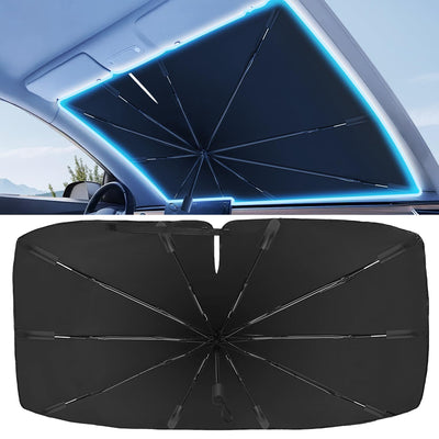 Thickened Windshield Sun Shade with UV Blocking & Emergency Breaker