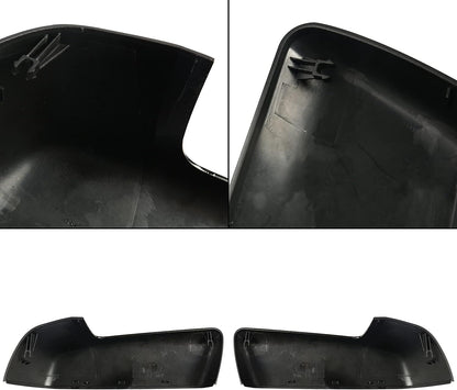 Black Mirror Cap Cover Trim for 2019-2023 Chevy Silverado 1500/GMC Sierra 1500 Accessories