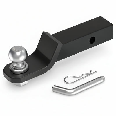 2" Drop Ball Mount with 2" Ball - 7,250 lb GTW, Black for 2" Receiver