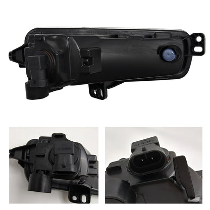 Ford Transit Bumper Fog Lights with Wiring, Clear Lens