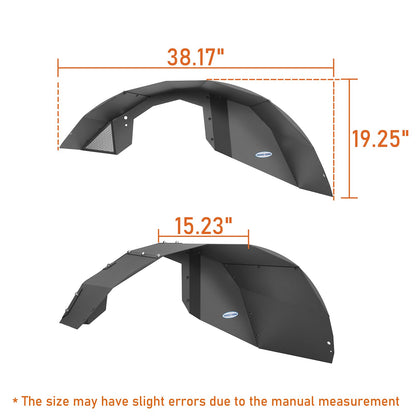 Bronco Inner Fender Liners Mud Guard Kit 2/4 Doors