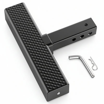 Anti-Slip Hitch Step for 2" Receiver - 600 lb Capacity, Universal for Truck/SUV/RV