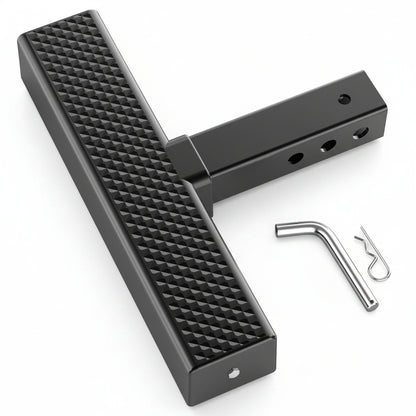Anti-Slip Hitch Step for 2" Receiver - 600 lb Capacity, Universal for Truck/SUV/RV