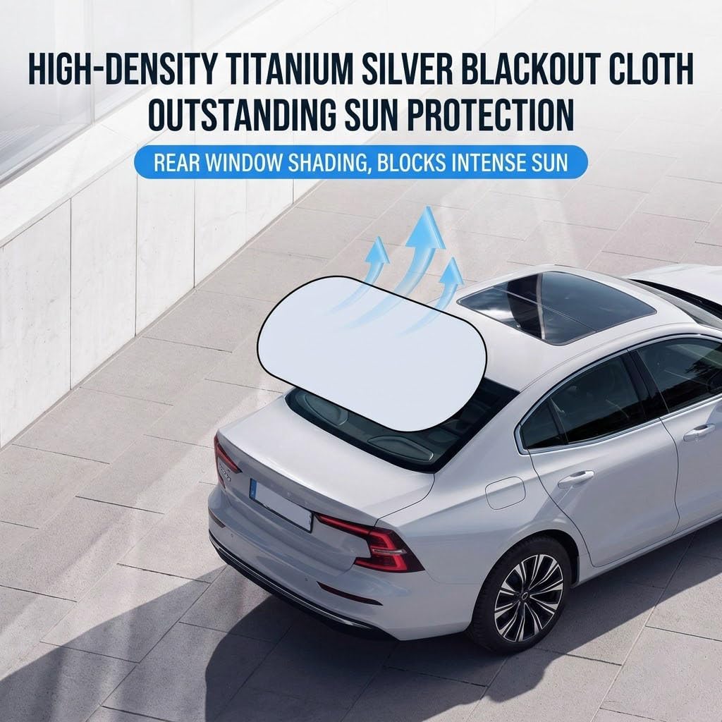 Dodge Grand Caravan Rear Window Sunshade, Heat Resistant