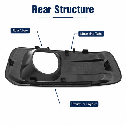 Left Fog Lamp Bezel for Ford F-250/F-350/F-450/F-550 Super Duty