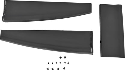 Tailgate Molding Cap Spoiler (3-PCS) for 2009-2019 Dodge Ram 1500/2500/3500 Classic - Replaces CH1909100/55372052AH