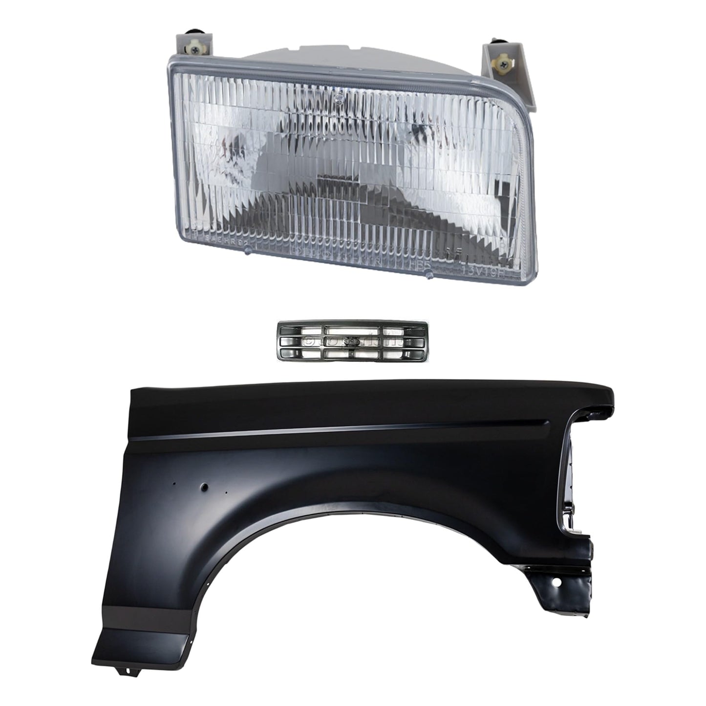 Ford Bronco Passenger Fender, Grille, Headlight Kit