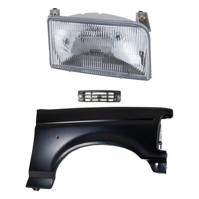 Ford Bronco Passenger Fender, Grille, Headlight Kit