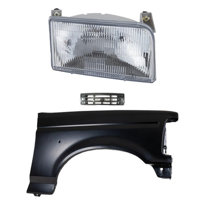 Ford Bronco Passenger Fender, Grille, Headlight Kit