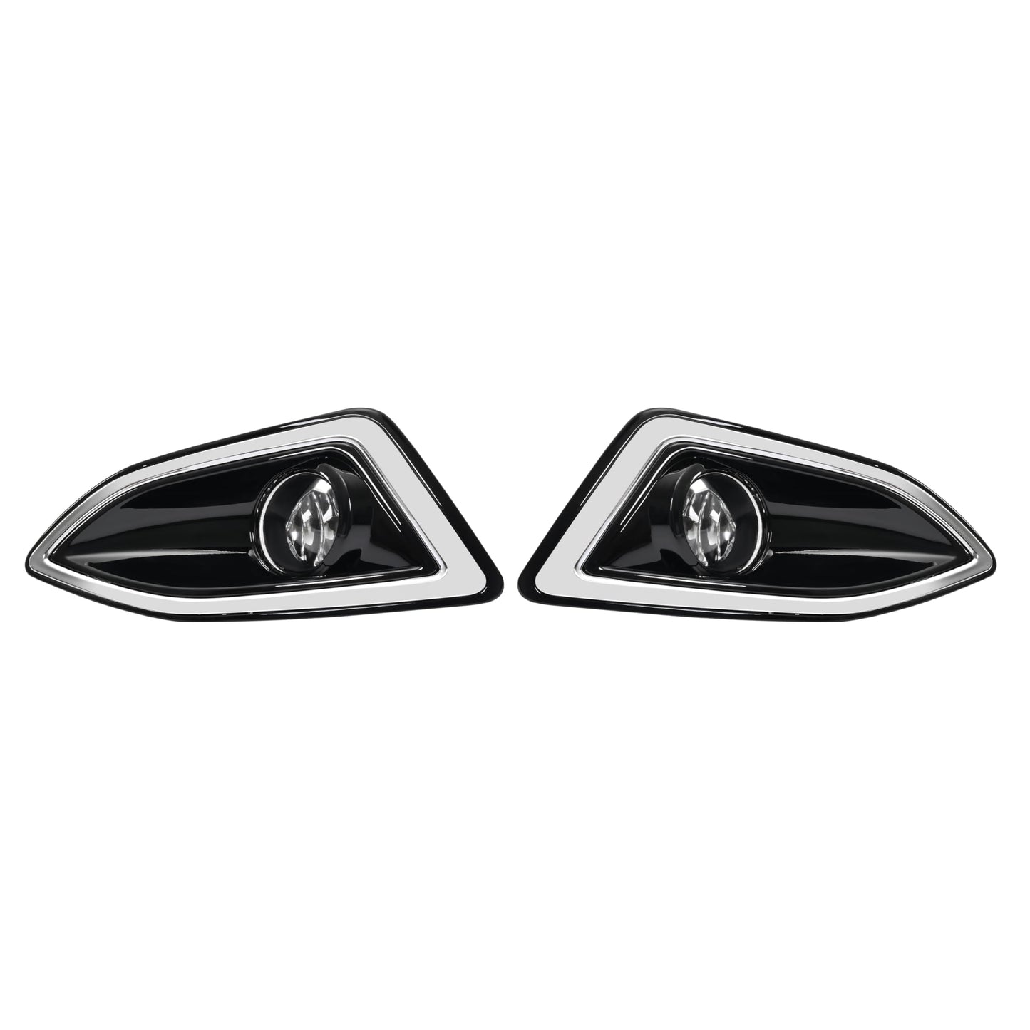 Ford Edge Fog Light Kit with Bezel, Clear Lens