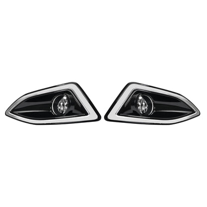 Ford Edge Fog Light Kit with Bezel, Clear Lens