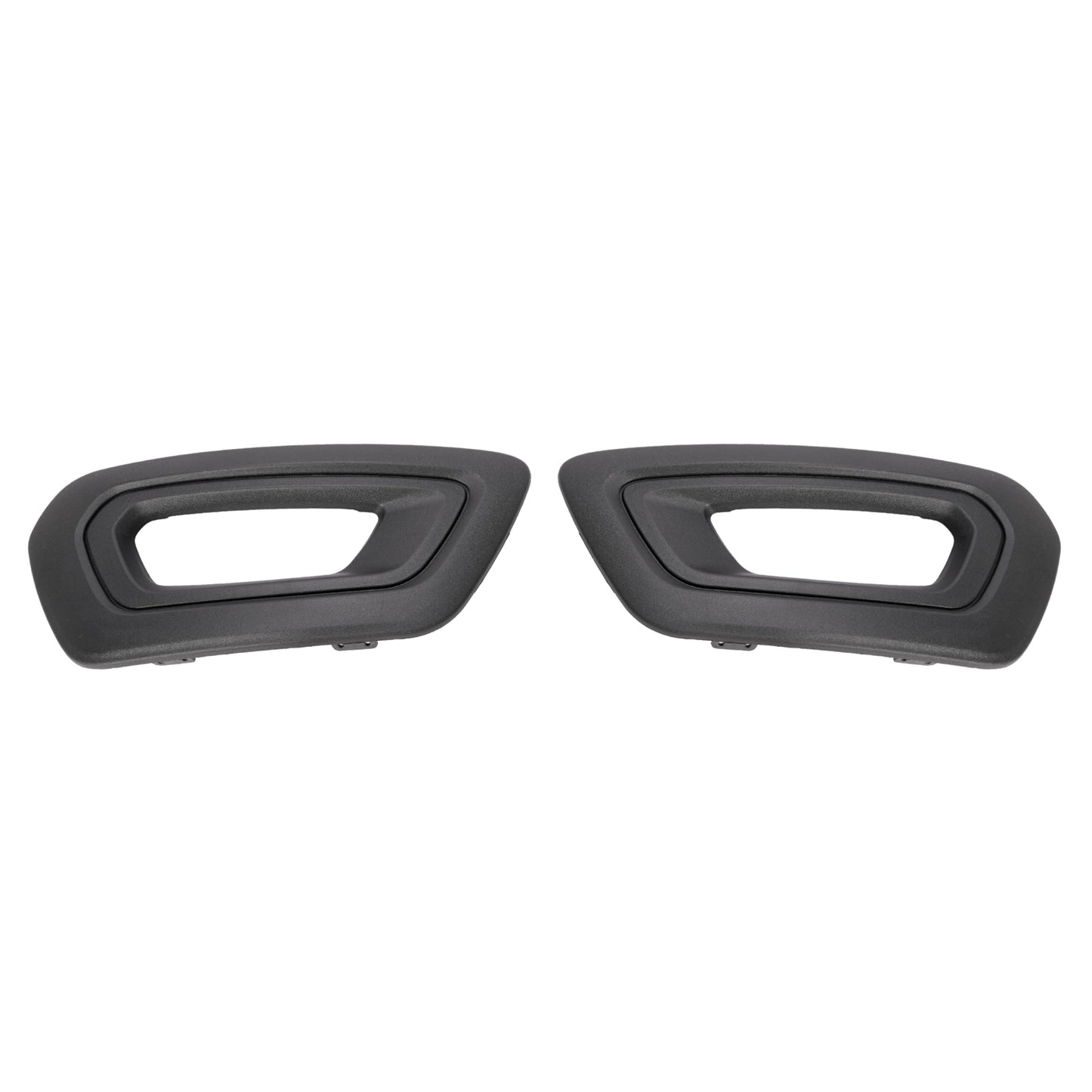 Ford Transit Fog Light Bezels, Left & Right Black PP Plastic Replacement