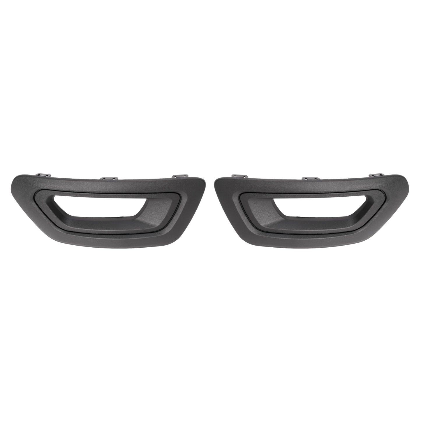 Ford Transit Fog Light Bezels, Left & Right Black PP Plastic Replacement