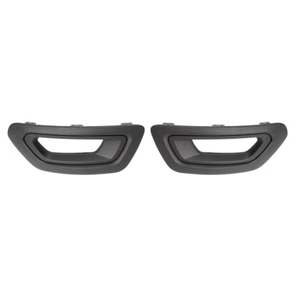 Ford Transit Fog Light Bezels, Left & Right Black PP Plastic Replacement