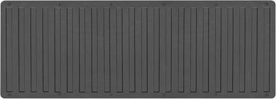 60"x19.5" Heavy-Duty Tailgate Mat - Extra Thick Rubber Cargo Liner, Trim-to-Fit for Pickup Trucks (Black)