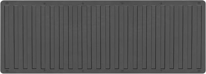 60"x19.5" Heavy-Duty Tailgate Mat - Extra Thick Rubber Cargo Liner, Trim-to-Fit for Pickup Trucks (Black)