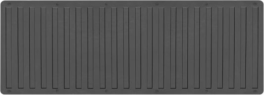 60"x19.5" Heavy-Duty Tailgate Mat - Extra Thick Rubber Cargo Liner, Trim-to-Fit for Pickup Trucks (Black)