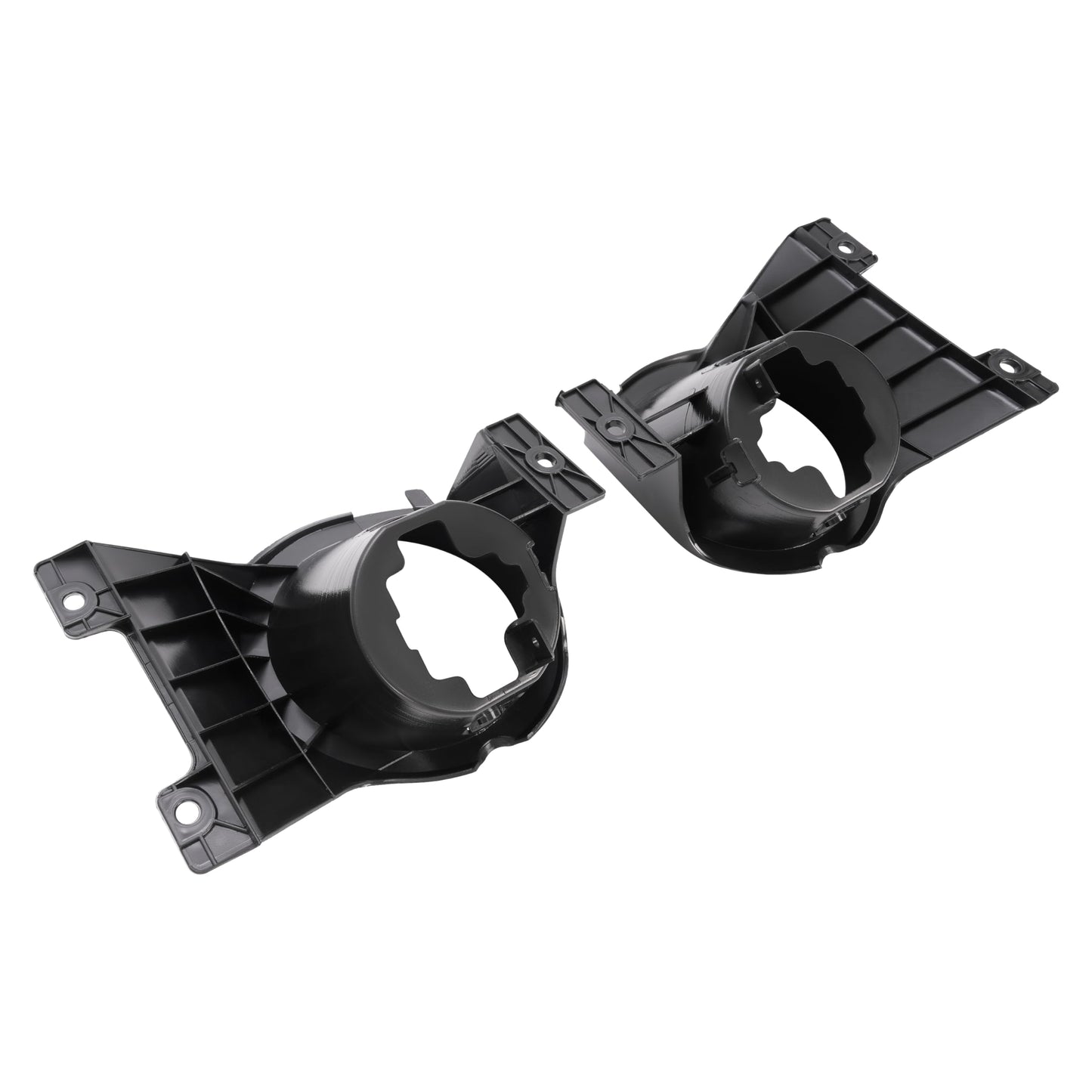 Ford F-150 Fog Light Bezel with H10 Bulbs, Black Trim