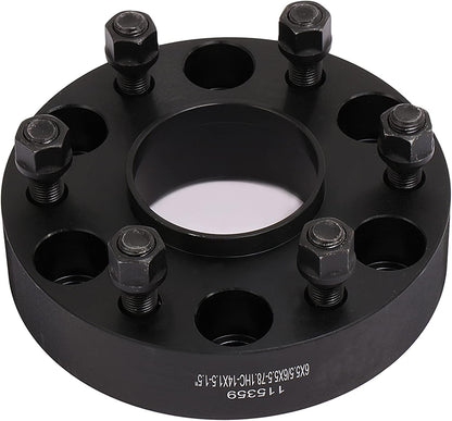 1.5" Hubcentric Wheel Spacers (2-PCS) 6x139.7 for Chevy Silverado 1500, Suburban, Tahoe - M14x1.5 Studs