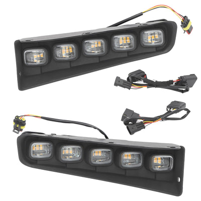Bronco LED Fog Lights, Dual Color, Waterproof, Plug & Play