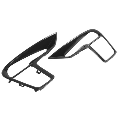 Ford Explorer Fog Light Bezel Set, ABS Plastic, Black, Left & Right