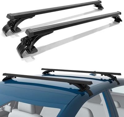 Black Roof Rail Rack Compatible with Dodge Durango 2011-2024