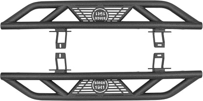 Tubular Side Steps / Rock Sliders for 2018-2026 Jeep Wrangler JL 2-Door