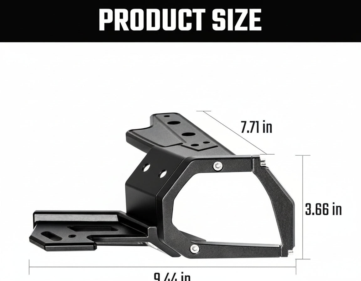 Aluminum A-Pillar Light System Mount For Ford Bronco 2021+(Not fit for Ford Bronco Sport)