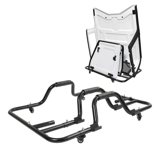 Jeep Wrangler Hardtop Storage Cart with Sliding Brake Casters