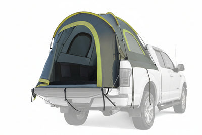 Pickup Truck Tent 2.0 - Double Layer Waterproof PU2000mm for 5.5'-5.8' Beds (2-Person, Green)