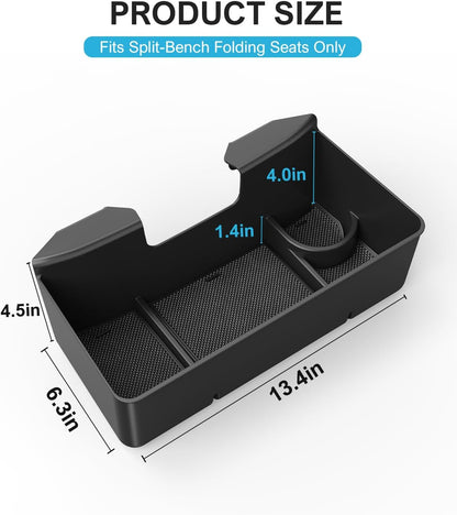 Hanging Console Organizer Box for 2019-2026 Chevy/GMC 1500 & HD (Split-Bench Seat Only) - Multi-Compartment