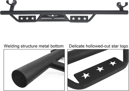 Running Boards for 2007-2018 Jeep Wrangler JK 4-Door Only