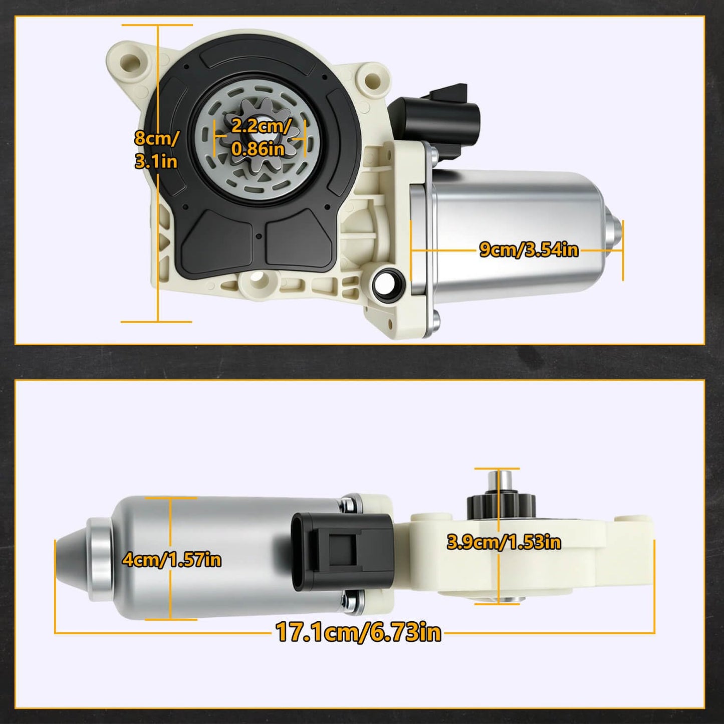 Electric Side Step Motor Replacement for AMP Research Power Step