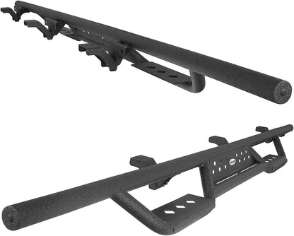6.9" Drop Down Side Step Bars Running Boards for Jeep Gladiator JT 2020 2021 2022 2023 2024 - OHMU