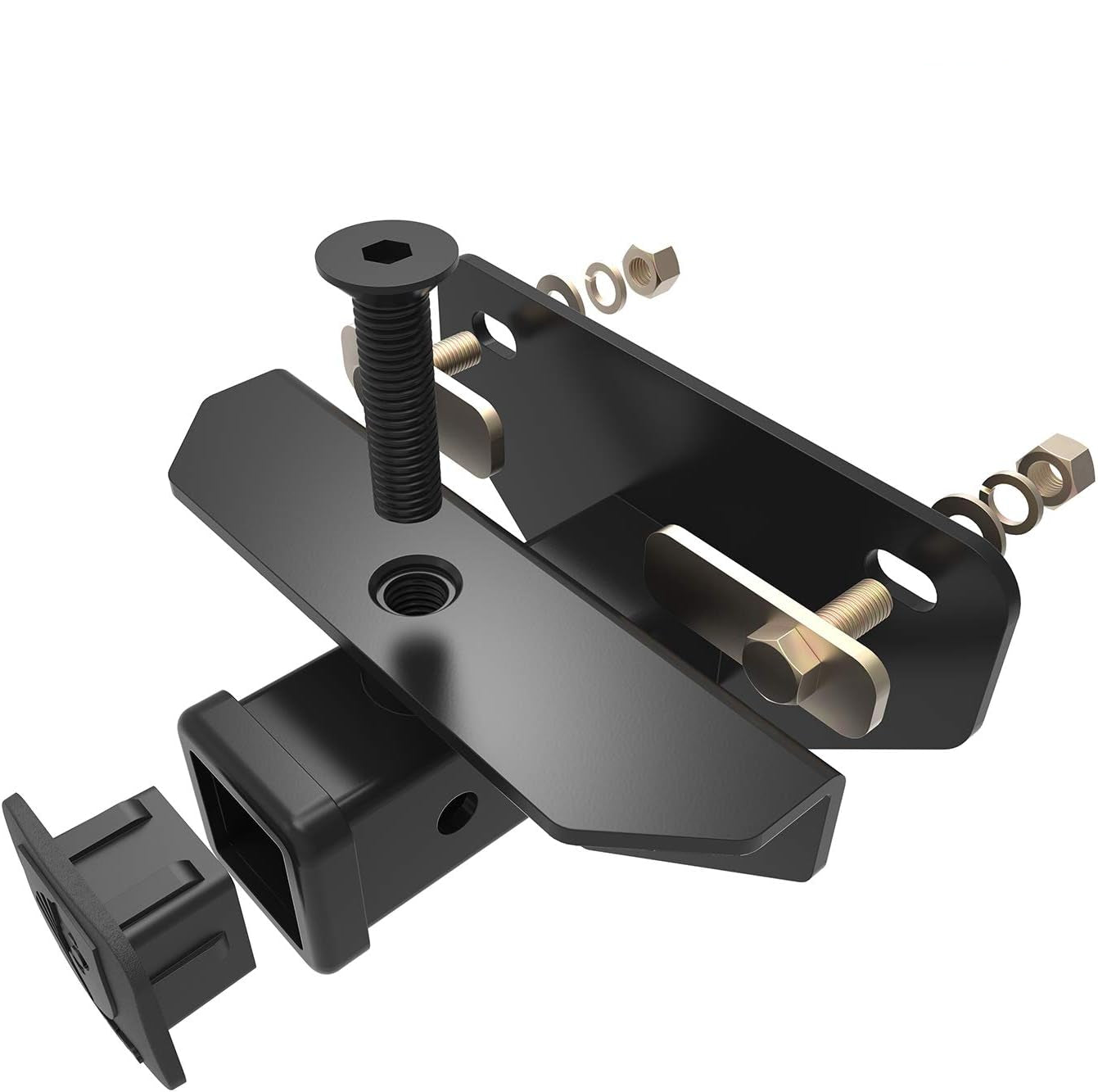 Class 3 2" Trailer Hitch Kit for 2003-2018 Dodge Ram 1500 & 2003-2014 Ram 2500/3500 (Classic) - Black, TG-HC3D002B
