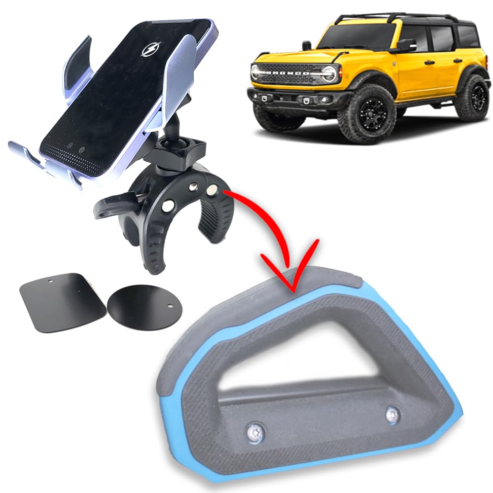 Qi Fast Wireless Charger Phone Mount for Ford Bronco Console