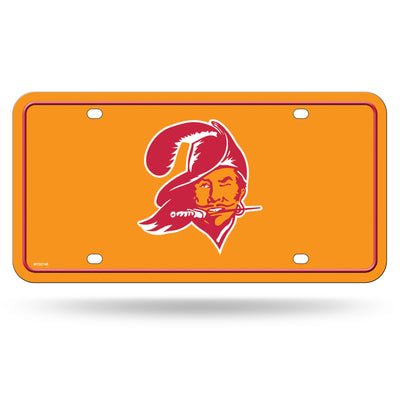 Rico Industries NFL Football Modern Retro Metal Auto Tag 6" x 12" - Great for Truck/Car/SUV