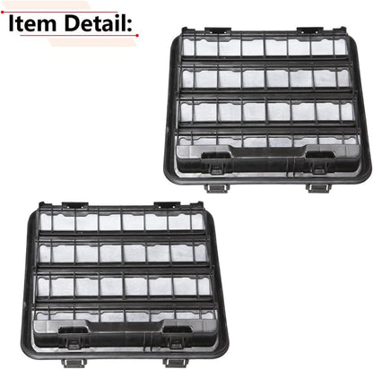 2-PCS Cab Air Pressure Vents for Dodge Ram 1500/2500/3500/4500 - Replaces 68323649AB