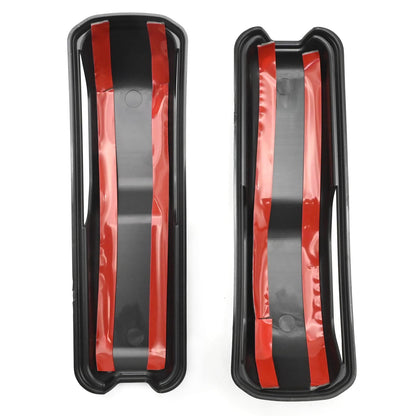 Jeep Wrangler JL JT Hood Hinge Cover Trim Kit, Black