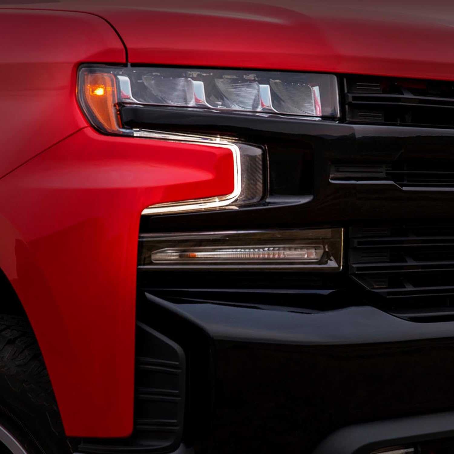 Full LED Headlight Assembly for Chevy Silverado 1500 2019 2020 2021 2022 Pickup Truck LT/LT Trail Boss/LTZ 1500 Head Light Lamp Right Passenger Side GM2503497 84621851(Not for Halogen Model)