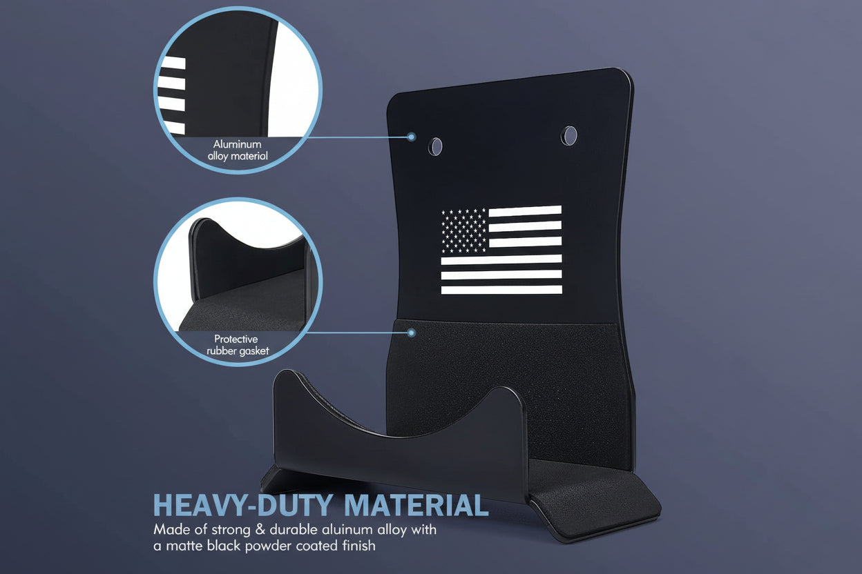 4-Pack Wall-Mounted Door Hangers for Jeep Wrangler (1956-2024)