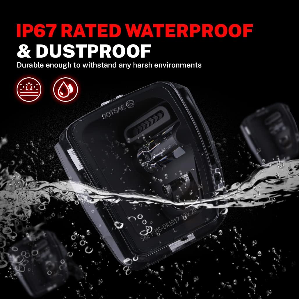 Z-OFFROAD New Version LED Fog Lights Compatible with Dodge Ram 1500 2013 2014 2015 2016 2017 2018 Bumper Driving Fog Lamps Replacement – 1 Pair Black