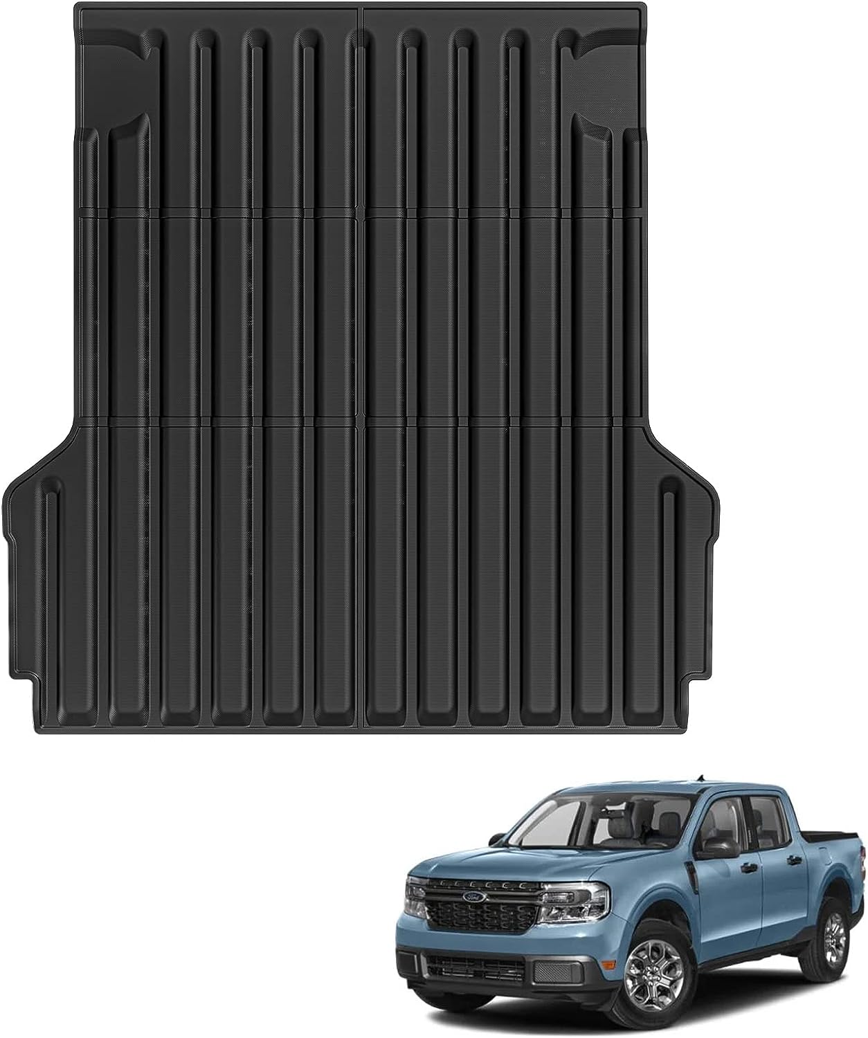 Truck Bed Mat for Ford Maverick Accessories 2022 2023,Gasoline/Hybrid