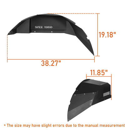 Bronco Inner Fender Liners Mud Guard Kit 2/4 Doors