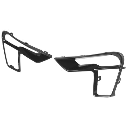 Ford Explorer Fog Light Bezel Set, ABS Plastic, Black, Left & Right