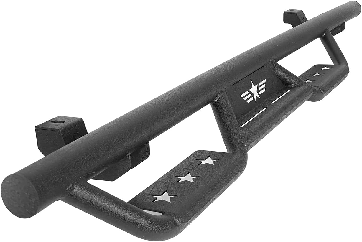6.2" Drop-Down Running Boards for 2018-2025 Jeep Wrangler JL 4-Door