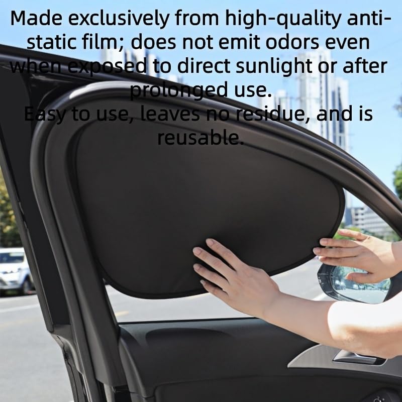 Car Side Window Sun Shade for Dodge Caravan, UV Protection