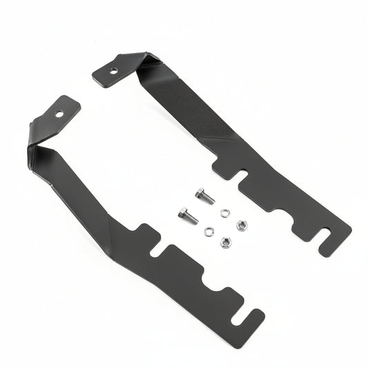 Hood Hinge Ditch Light Mount for 2019-2024 Ram 1500 (Excludes Classic) - Fits 3" Pod Lights