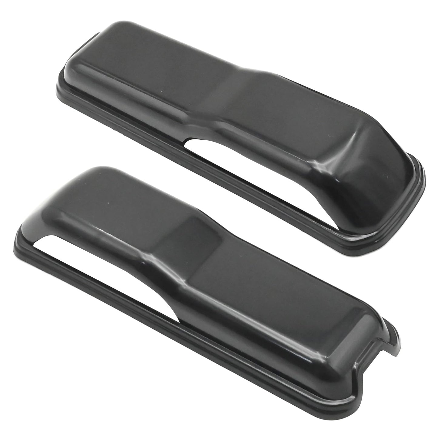 Jeep Wrangler JL JT Hood Hinge Cover Trim Kit, Black