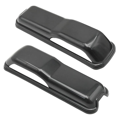 Jeep Wrangler JL JT Hood Hinge Cover Trim Kit, Black